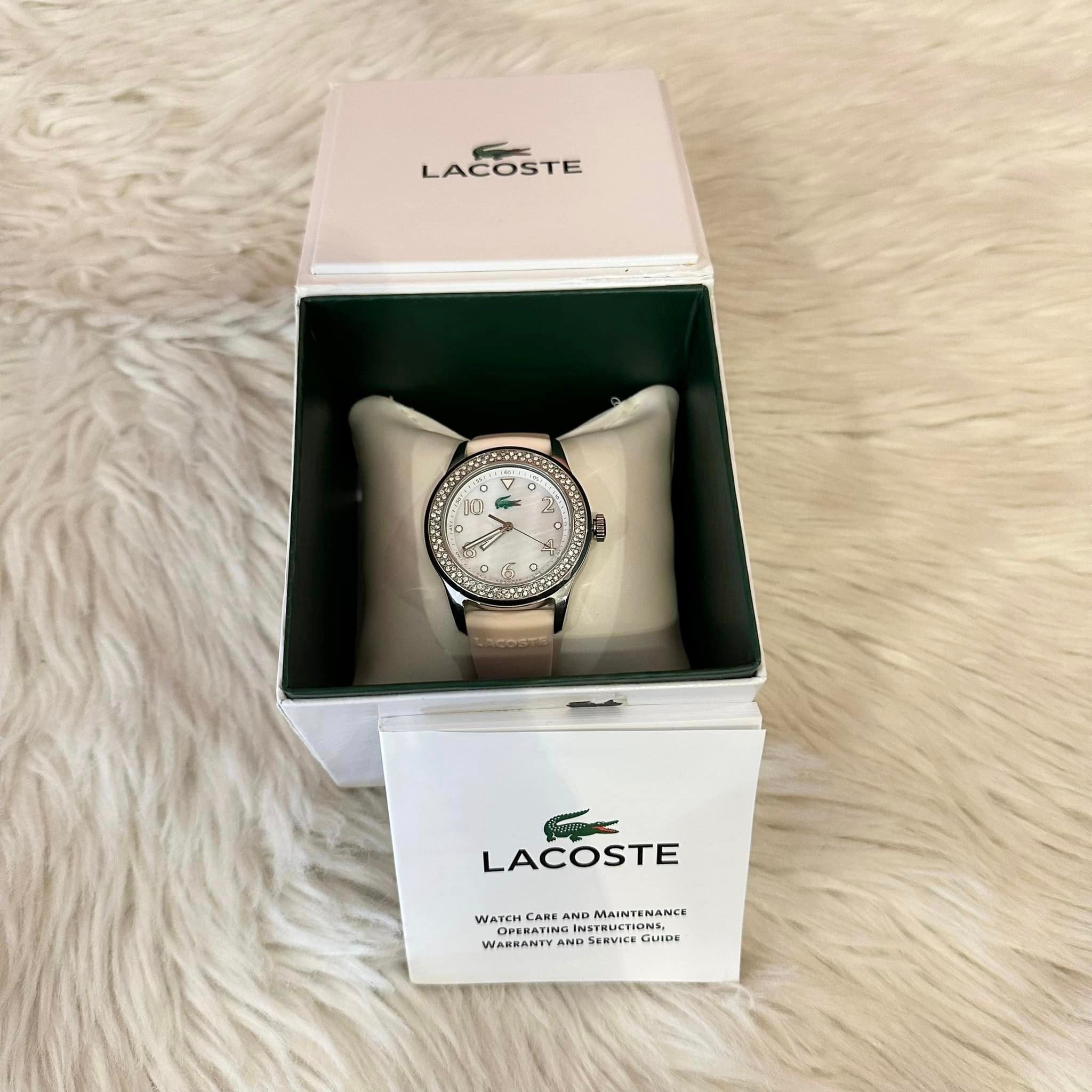 Lacoste watch Pink